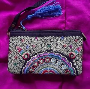 Hawaiian Handmade Embroidered Purse